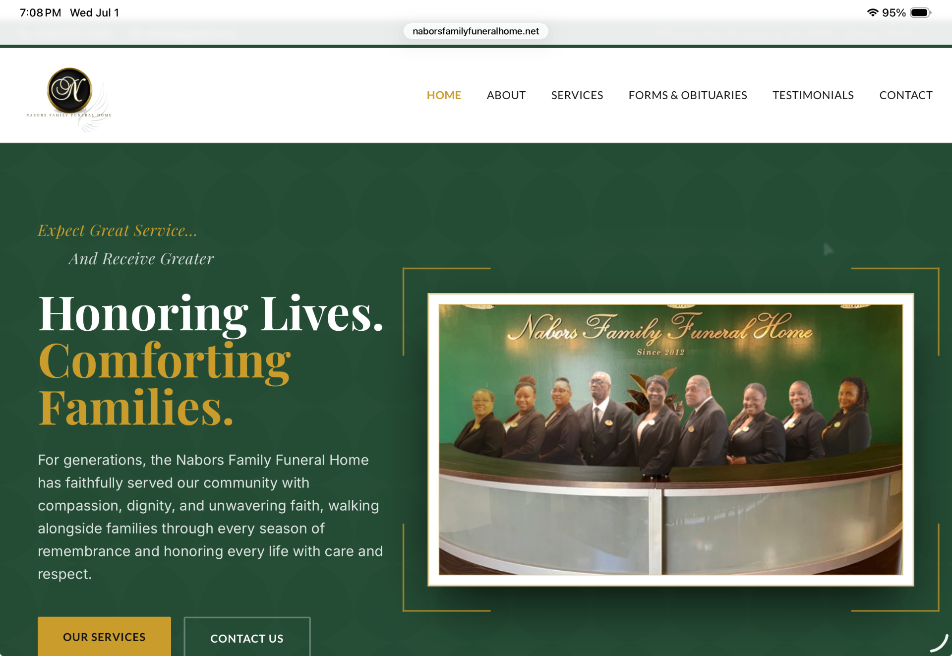 Nabors Family Funeral Home